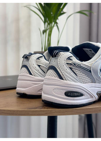 Кросівки жіночі New Balance 530 White Silver Navy MR530SG білі демісезони (369384054)