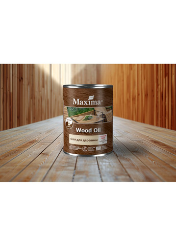 Олія для деревини золотий дуб ТМ Maxima 0.65кг No Brand (370607788)