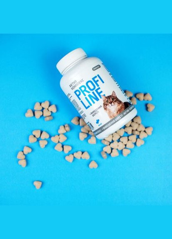 Вітаміни Profiline для котів, Актив Комплекс + виведення шерсті, 180 таб. ProVET (338783116)