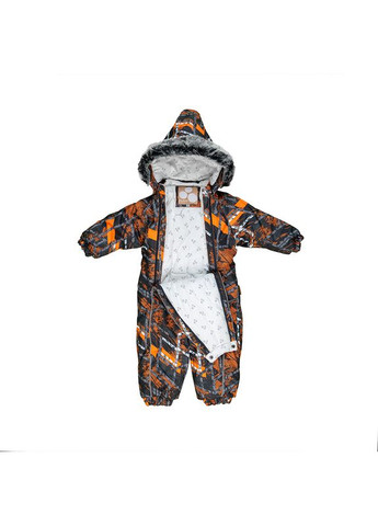 Помаранчева термокомбінезон reggie 1, р.92, помаранчевий з сірим () Huppa 36020130-82522-092