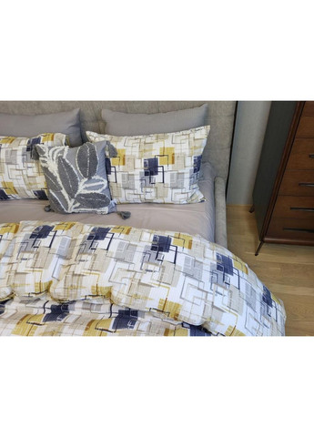 Постільна білизна Сеул DUO, ранфорс гофра (жатка) Сімейний розмір, наволочки 70/70 No Brand (364212739)