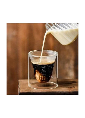 Стакан двойное стекло "Скул-кофе" 150 мл, DL21012611; 02-0134 Olens (371120904)