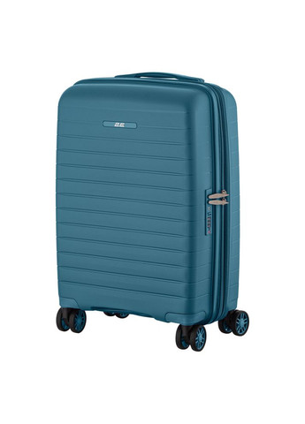 Набір валіз, Aero, поліпропілен, (M+S), TSA, 4 колеса, EXP, синій 2E (364873920)