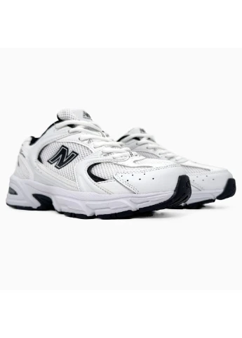 Чорні кросівки чоловічі new balance 530 black / whitel-0141 нью беланс 530 демісезон No Brand