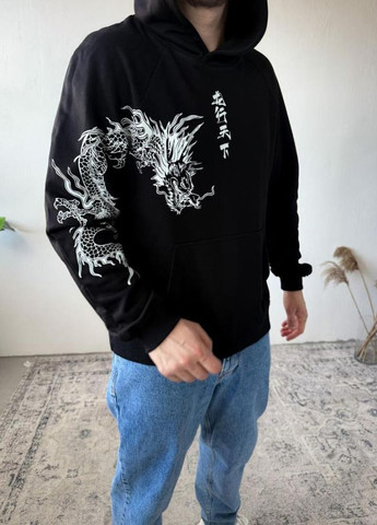 Худи с ДТФ (оверсайз) No Brand (297312431)