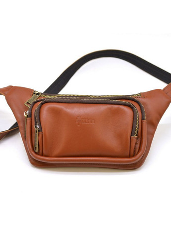 Мужская кожаная сумка на пояс 14х29х5 см TARWA (315872642)