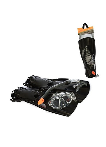 Ласти для плавання 55635, розмір L, 41-45 (EU), під стопу ≈ 26-29 см, чорні Intex (302254497)