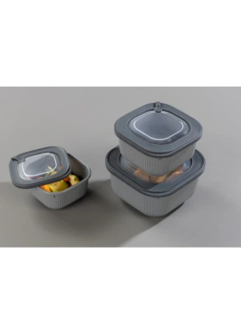 Контейнер Line Box 0.6 л Gray (00681 Gray) IDEA HOME (373928951)