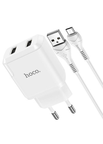 МЗП N7 (2USB/2,1A) + USB - MicroUSB Hoco (294722701)