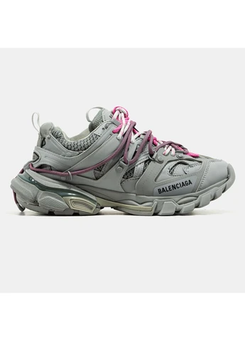 Кросівки жіночі Balenciaga Track Trail Laces WMNS Grey Pink | Баленсіага Трак Треіл Лейсес сірі No Brand сірі демісезони (387565817)