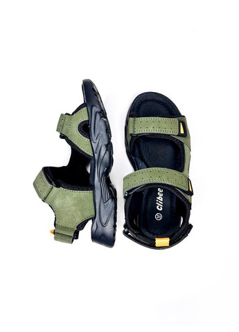 Босоніжки 31 р 20,5 см хакі артикул Б238 Clibee (333652400)