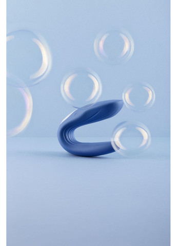 Вибратор для пар Double Whale с двумя моторчиками Satisfyer (366876713)