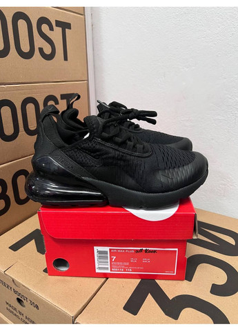 Черные летние кроссовки nike air max 270 full black premium найк аир макс 270 No Brand