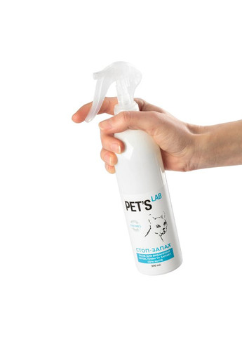 Засіб для усунення плям і запаху сечі котів "СТОП-ЗАПАХ",, 300мл Pet's Lab (342414082)