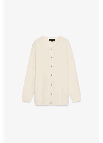 Однотонний трикотажний кардиган Zara (353700048)