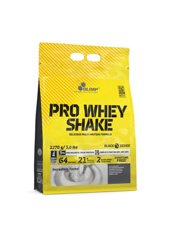 Протеїн Pro Whey Shake, 2.27 кг Полуниця Olimp (293482461)