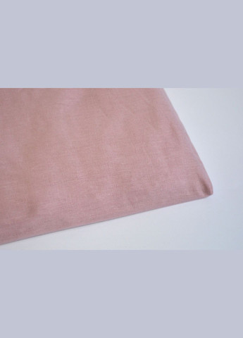 Простынь 160х200см на резинке с наволочкой (ранфорс), пудровая First Choice (318387067)