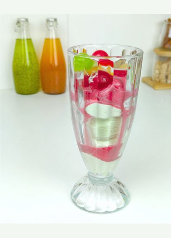 Креманка Milkshake Quad 340 мл (BQL017) Ecomo (315832439)