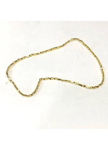 Намистини Гематит шестигранник 2,3х2,3 мм, (165 шт) - Лимонное золото Plus-plus (354798321)