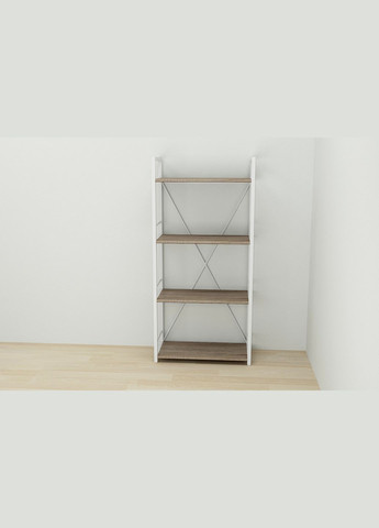 Етажерка 4/60 Серії Коннект 120x60x28 білий ДСП 16мм (FRD-104246) Ferrum-decor (353499793)