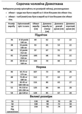 Хакі чоловіча вишиванка НоКо вільна домоткане полотно (345641713)