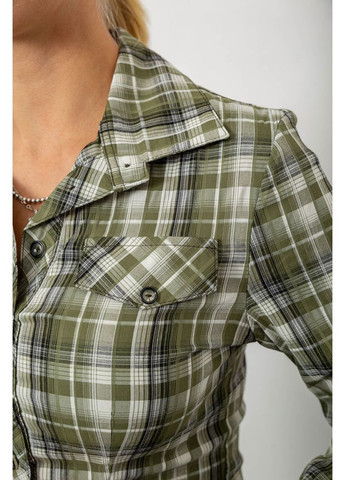 Оливковковая (хаки) кэжуал рубашка Ager