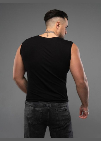 Черная футболка gn-537 черные ISSA PLUS