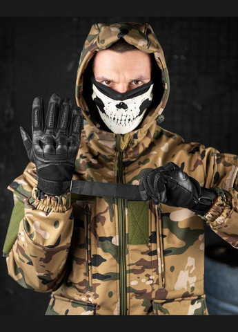 Тактичні рукавички Ultra Protect Black XL No Brand (289872528)