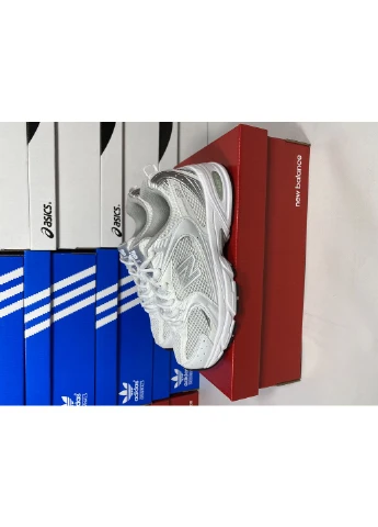 Білі кросівки чоловічі new balance 530 silver white нью беланс 530 білі демісезон No Brand
