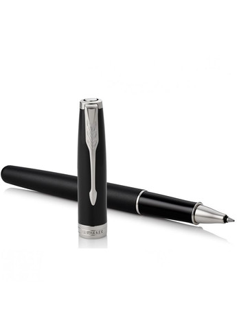 Ручка роллер SONNET 17 Matte Black Lacquer CT RB 84 922 Parker (316613916)