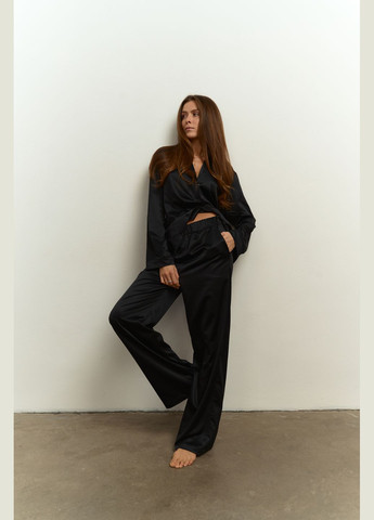 Шелковый костюм из итальянского шелка премиум-сатин Lavlia (315151060)