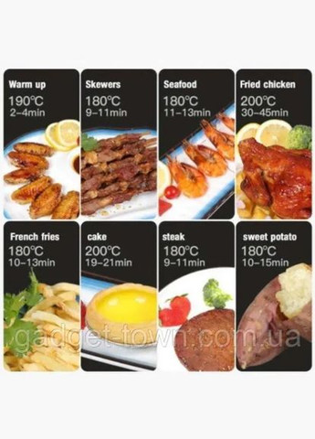 Домашня Фритюрниця 6 літрів ZP 085 3000W, Аерофритюрниця без олії - KS254 kod - 0408 Zepline (326798606)