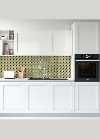 Самоклеюча алюмінієва плитка Зелене золото зі стразами SW-00001172 Sticker Wall (329896946)