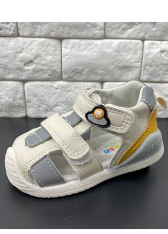 Серые кэжуал кожаные сандалии mn20403-1 Jong Golf