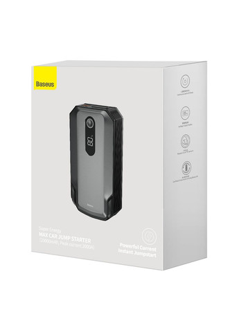 Автомобільний пуско-зарядний пристрій Super Energy Max Car Jump Starter 20000mAh Baseus (350947348)