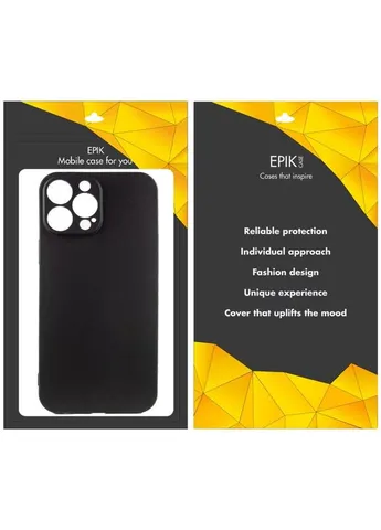 Чохол TPU Black Full Camera для Apple iPhone 16 Pro (6.3") Epik (386287117)