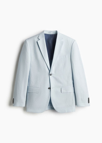 Піджак із льону slim fit H&M (336494302)