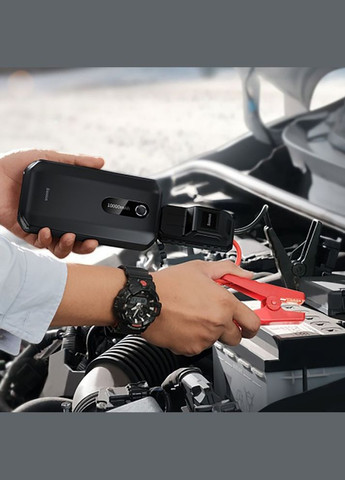 Пусковий Пристрій Super Energy Air Car Jump Starter 10000mAh black Baseus (322245460)