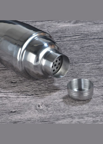 Коблер Шейкер для приготування коктейлів з нержавіючої сталі Барний шейкер 550 мл (М2130136) Poly Steel (301021280)