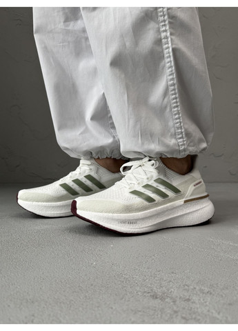 КРОСІВКИ ЖІНОЧІ ADIDAS ULTRABOOST 5X BEIGE / GREEN АДІДАС УЛЬТРАБУСТ No Brand сірі демісезони (367175411)
