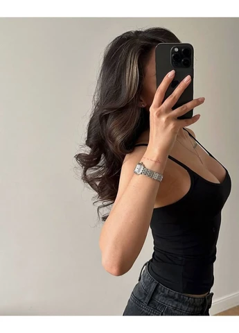 Базовая маечка на бретелях No Brand — 382749689