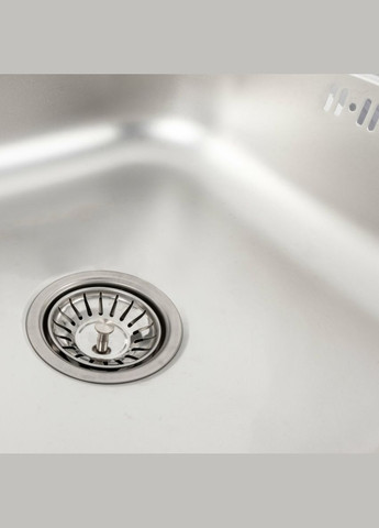 Кухонна мийка з нержавіючої сталі САТИН 6050 L (0,7/160 мм) Valeso (336937420)