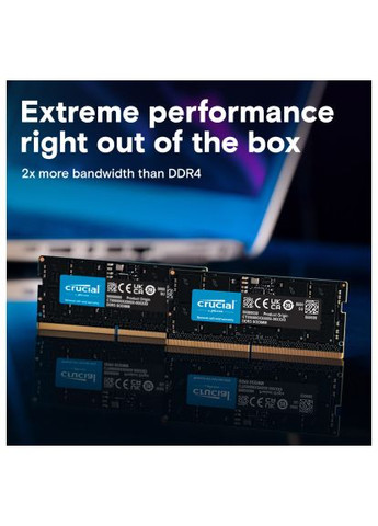 Модуль для ноутбука (CT8G56C46S5T) Micron SoDIMM DDR5 8GB 5600 MHz (368969137)