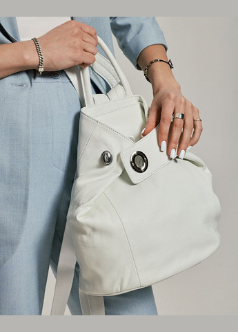 Сумка-рюкзак жіночий білий Polina&Eiterou (290011209)