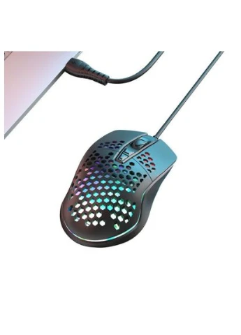 Мышка (-M4-BK) XO M4 4000 DPI RGB USB Black (366701683)
