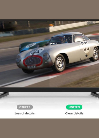 Кабель DisplayPort M - M V1.4 8K 3м Plastic Case Braided Cable DP114 Чорний Ugreen (315761332)