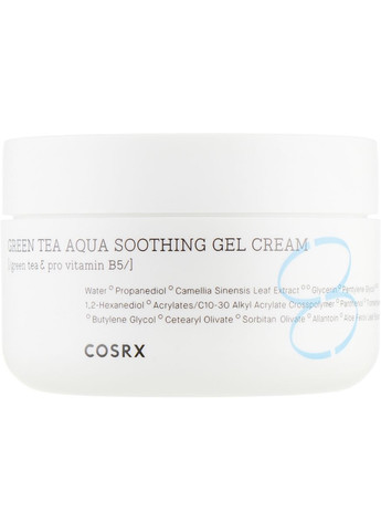 Успокаивающий гель-крем для лица Hydrium Green Tea Aqua Soothing Gel Cream 50ml (668331-47983) COSRX (368609534)