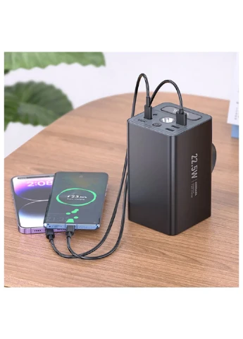 Внешний аккумулятор 22.5W+PD20W+DC12V multi-function power bank (60000mAh) Hoco J138 Distant (380296061)