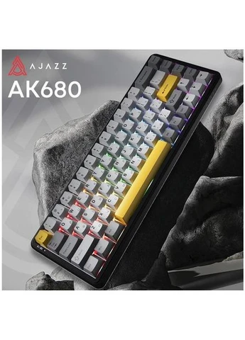 Клавиатура AK680 MAX (8+8K) Magnetic Switch RGB Wireless/Bluetooth/USB Black (AK680-M-BGY-A) Ajazz (390941147)