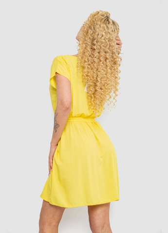 Жовтий повсякденний сукня однотонна Sport Line однотонна